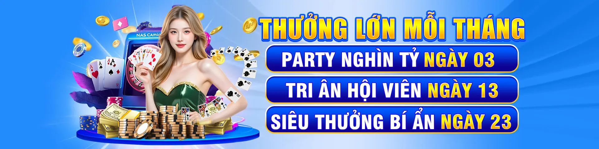 Banner khuyến mãi nhà cái tặng tiền yadanarbonfc.com